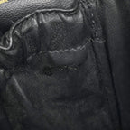 Chanel Makeup Pouch Bicolor CC Logo Vanity Leather Black — view 7