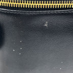 Chanel Makeup Pouch Bicolor CC Logo Vanity Leather Black — view 5