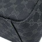 Gucci Tote GG Pattern Web Canvas Black — view 3