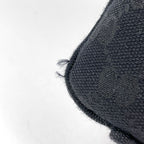 Gucci Tote GG Pattern Web Canvas Black — view 4