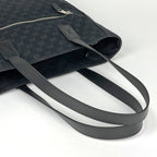 Gucci Tote GG Pattern Web Canvas Black — view 6