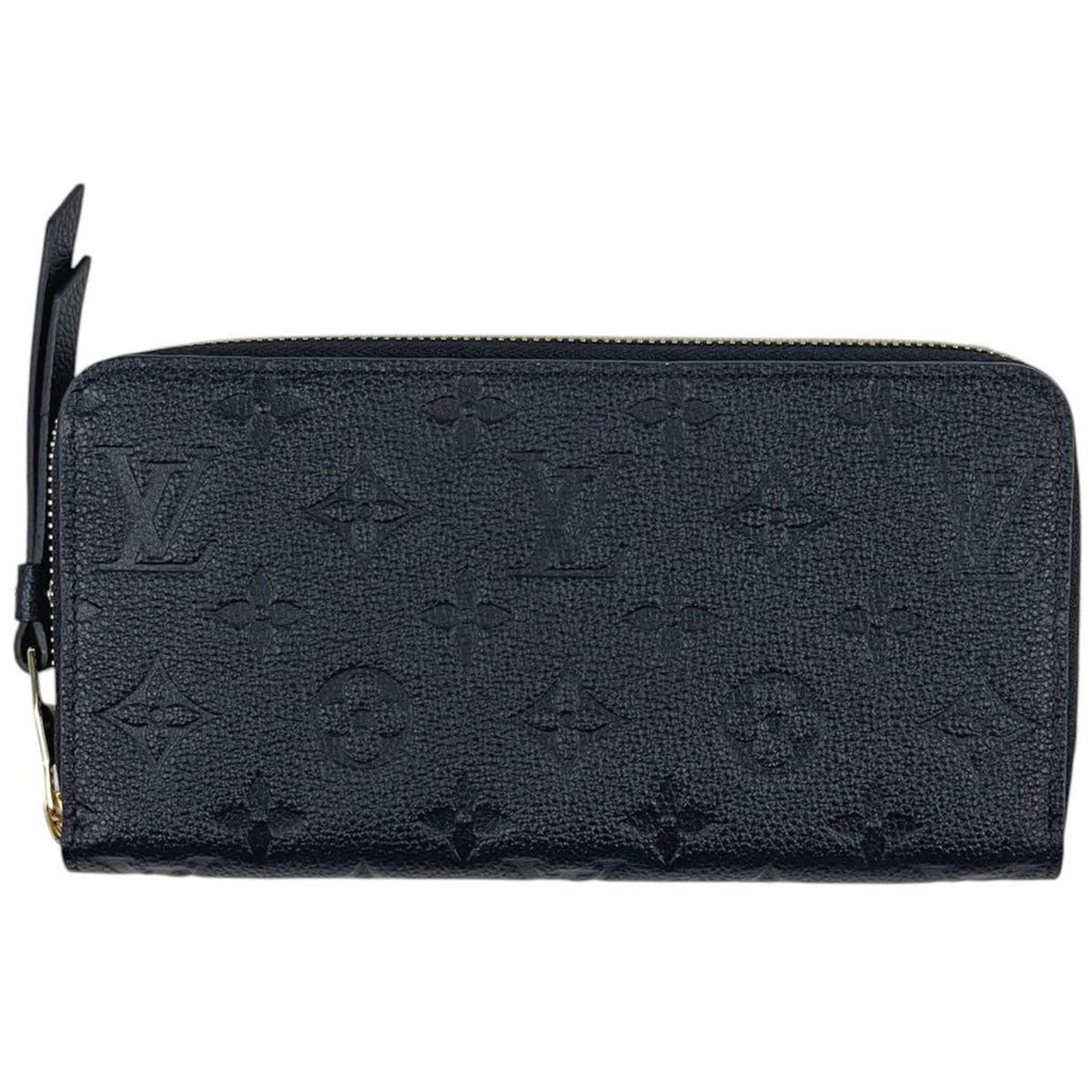 Louis Vuitton Zippy Wallet Zip Around Monogram Empreinte Noir