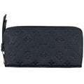 Louis Vuitton Zippy Wallet Zip Around Monogram Empreinte Noir