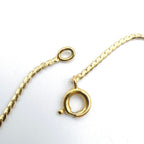 Dior CD Logo Rhinestone Gold Bracelet — view 6