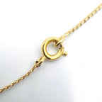 Dior CD Logo Rhinestone Gold Bracelet — view 5