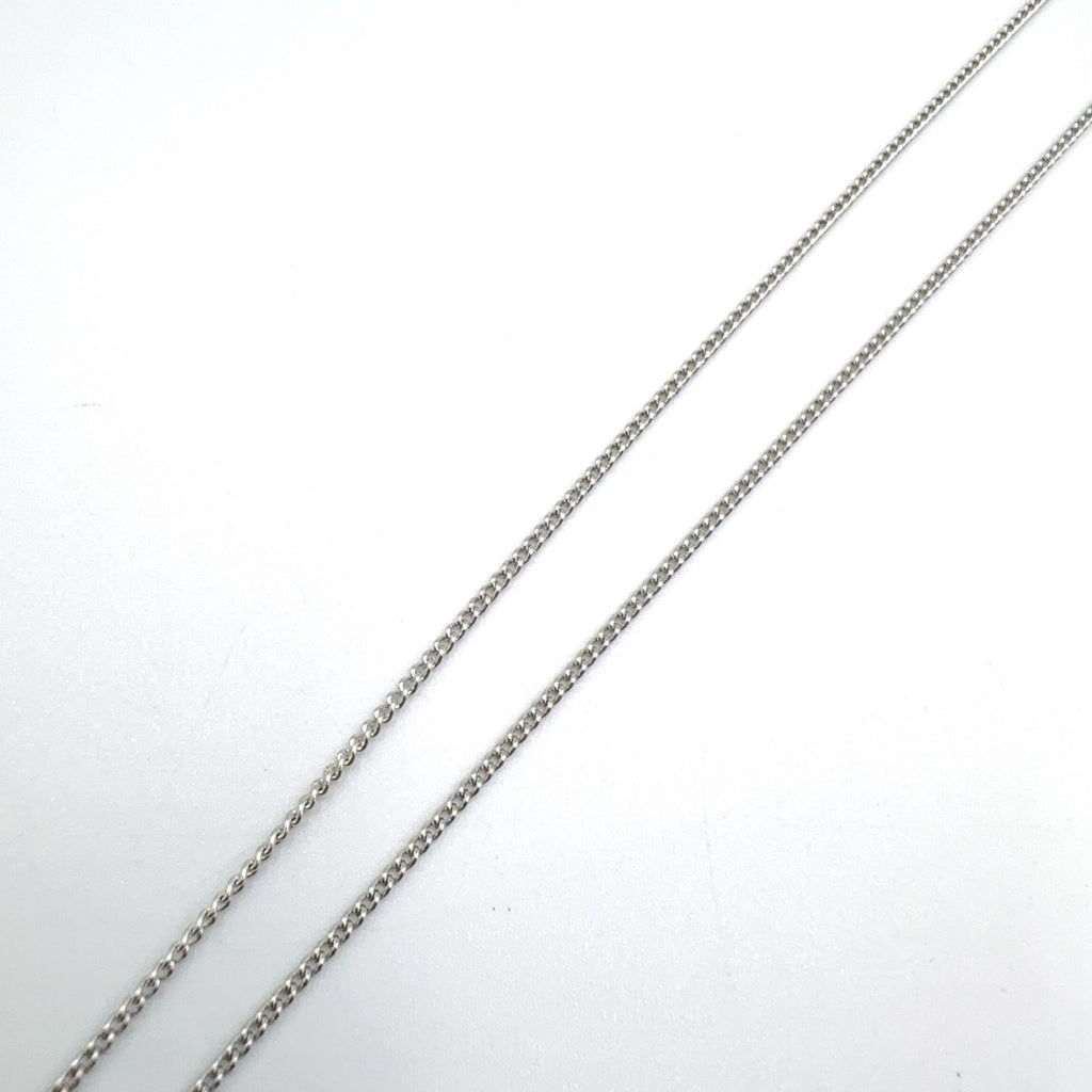 Dior Heart Y-shaped Silver Necklace — view 6
