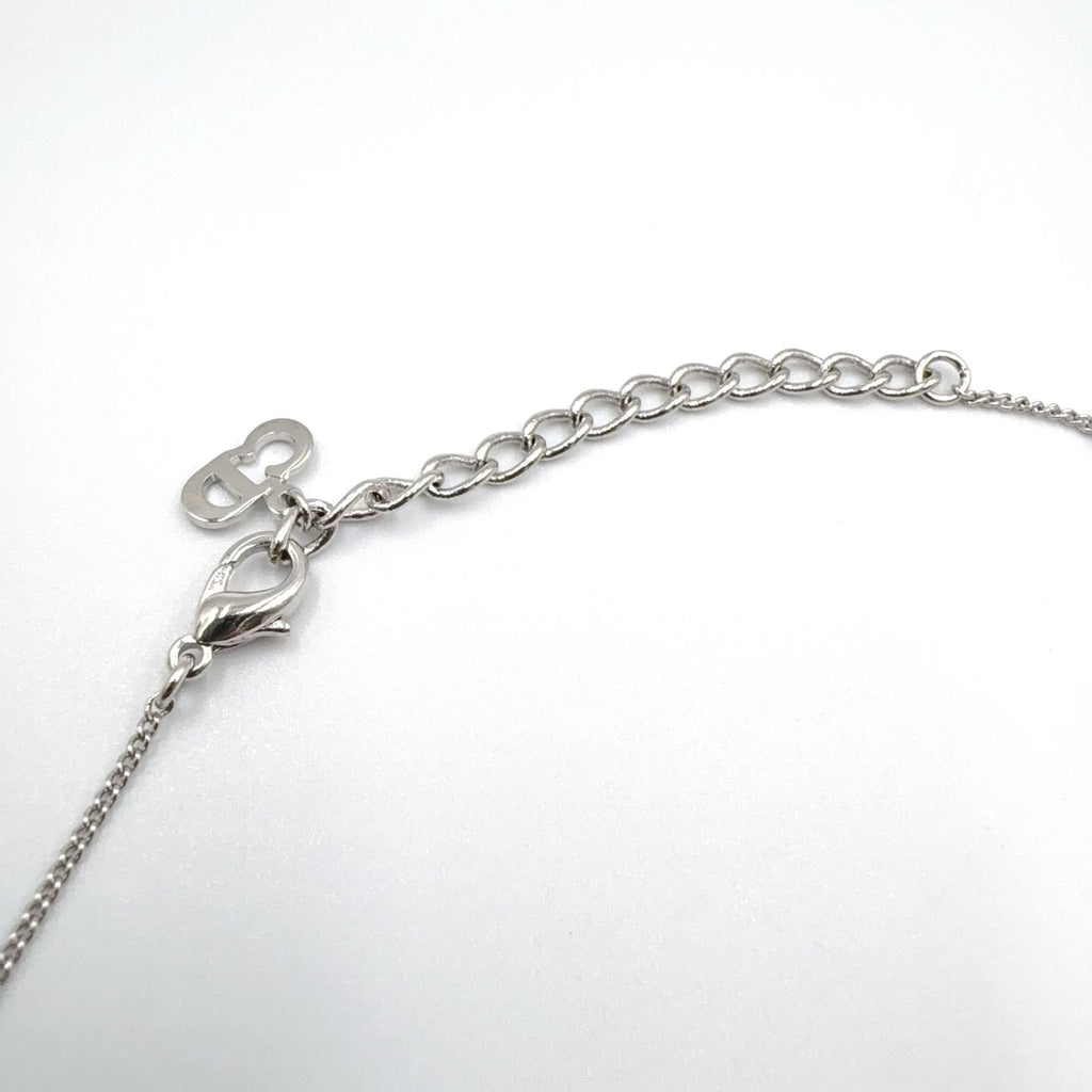 Dior Heart Y-shaped Silver Necklace — view 7