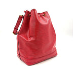 Louis Vuitton Noe Epi Castilian Red Leather Shoulder Bag Gold — view 2