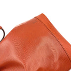 Louis Vuitton Petit Noe Epi Kenya Brown Leather Shoulder Bag Gold — view 7
