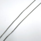 Louis Vuitton LV Award Pendant Metal Enamel Silver Black Necklace — view 6