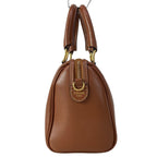 Celine Handbag Small Boston Cuir Triomphe Tan Mini — view 4