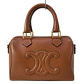 Celine Handbag Small Boston Cuir Triomphe Tan Mini