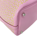 Hermes Handbag Picotin Lock 18 PM Mauve Sylvestre Cuible White Lucky Daisy — view 7