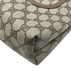 Gucci Tote GG Pattern Beige Brown Vintage Sherry Line Leather — view 6