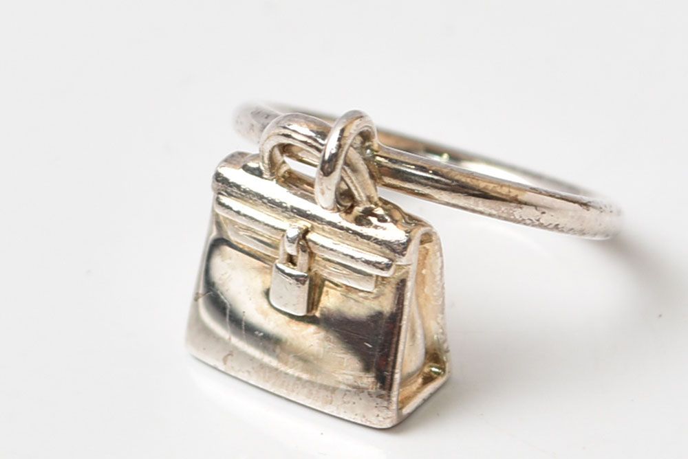 Hermes Ring Amulette Kelly 925 Sterling Silver — view 4