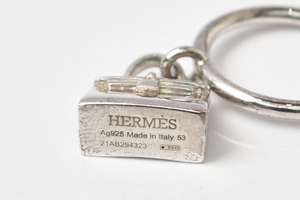 Hermes Ring Amulette Kelly 925 Sterling Silver — view 3