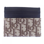 Dior Card Case Holders Brown — view 2