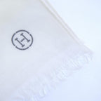 Hermes Stole Scarf White — view 2