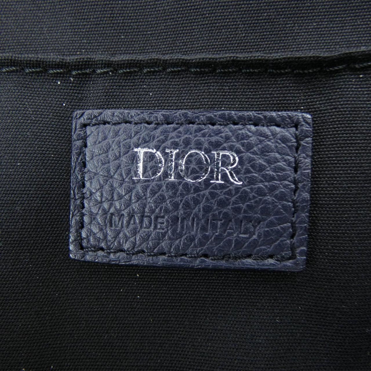 Dior Oblique Backpack Navy — view 5