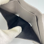 Saint Laurent Paris YSL Line Origami Tiny Wallet Trifold Gray — view 7