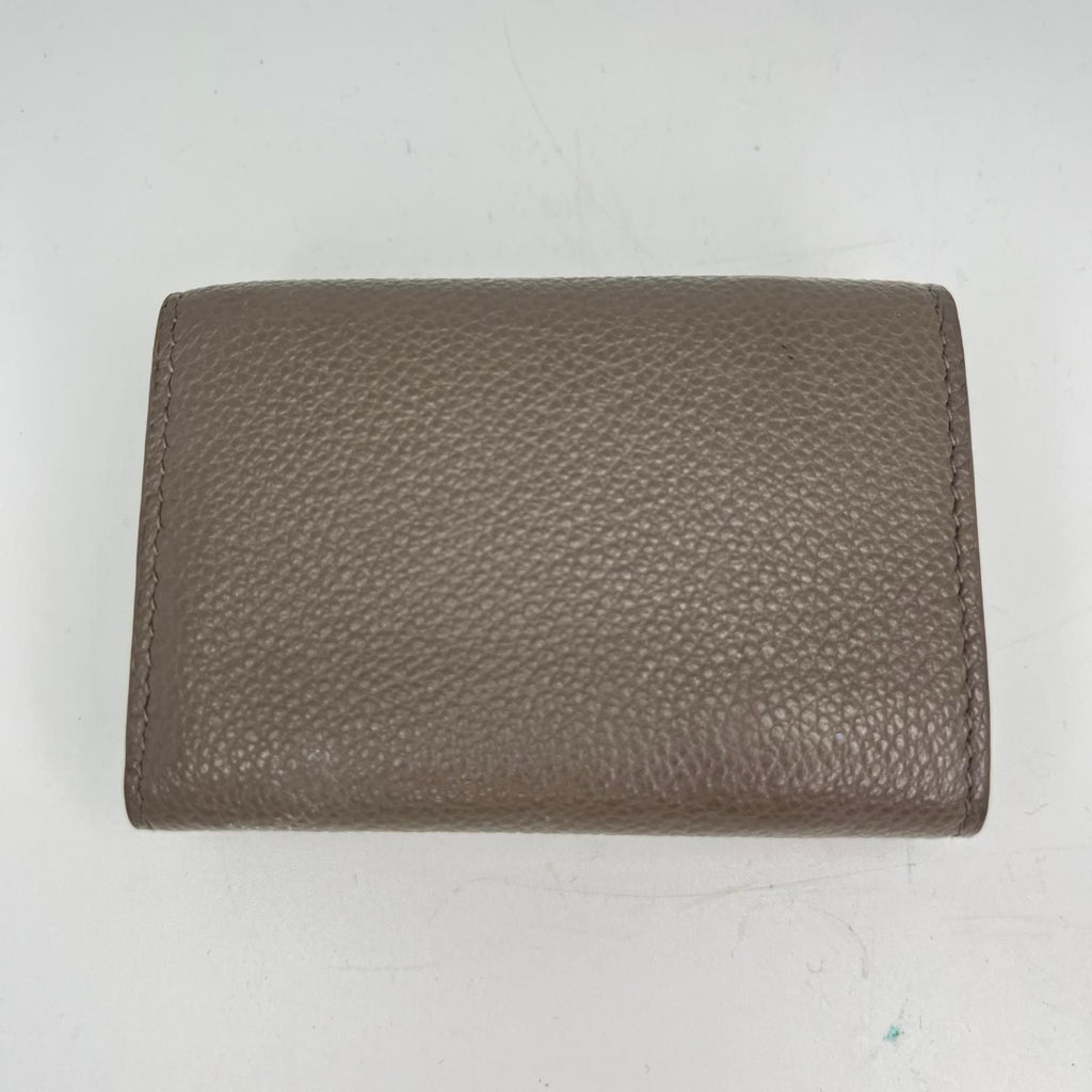 Saint Laurent Paris YSL Line Origami Tiny Wallet Trifold Gray — view 5