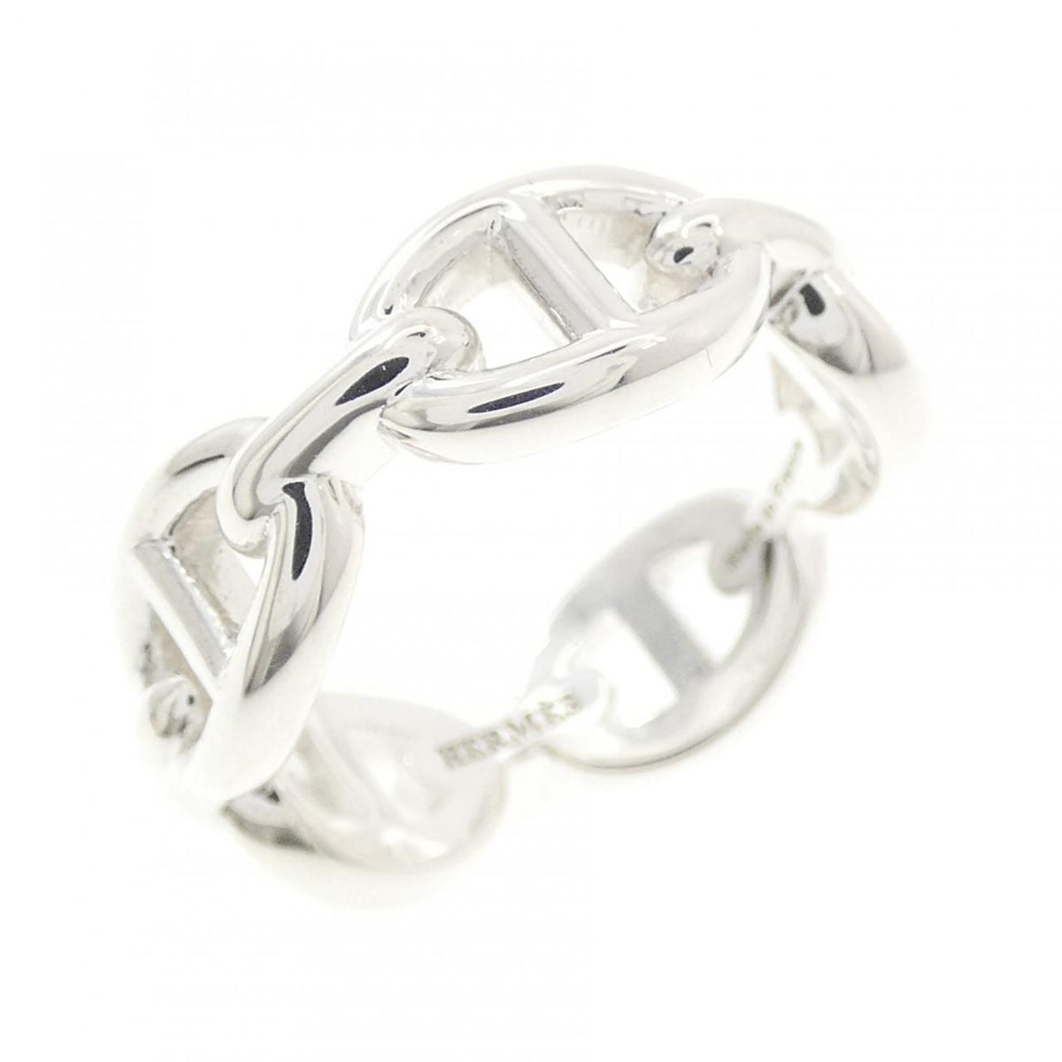 Hermes Chaine D'ancre Enchainee Ring