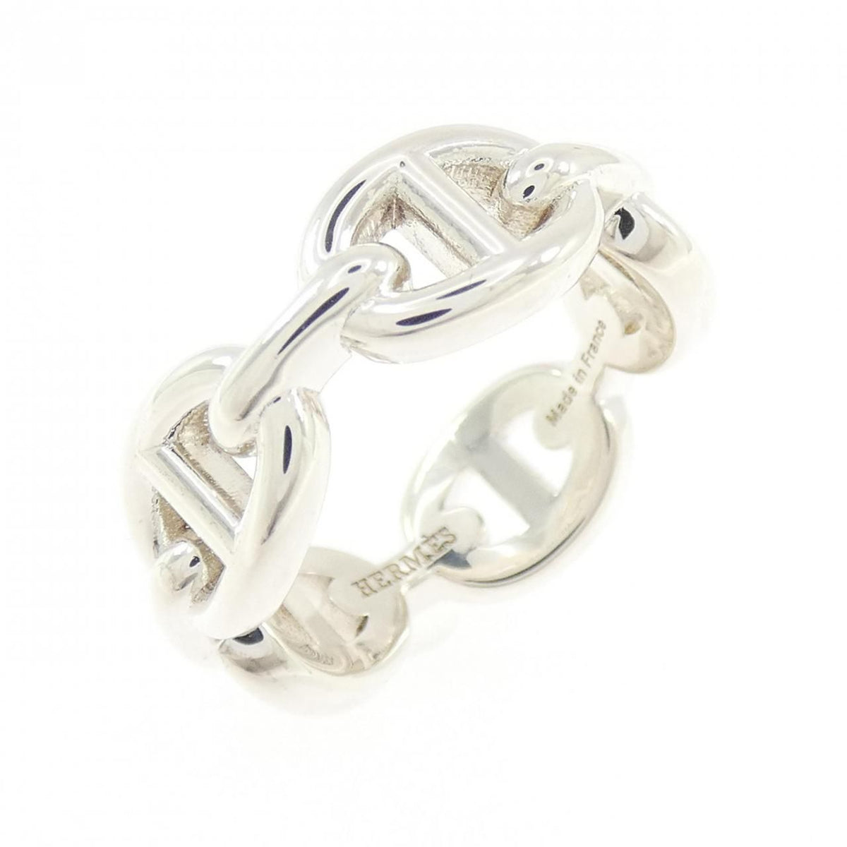 Hermes Chaine D'ancre Enchainee Ring