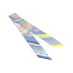 Hermes Ex-Libris Twilly Scarf