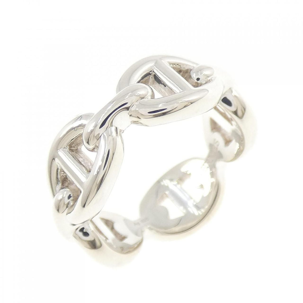 Hermes Chaine D'ancre Enchainee Ring