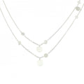 Hermes Ex-Libris Necklace Pink