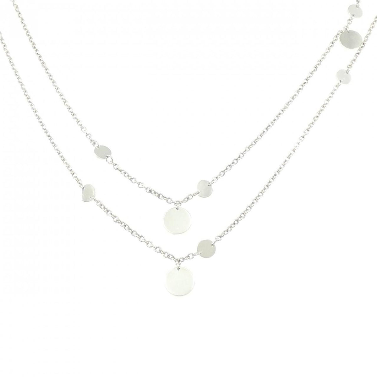 Hermes Ex-Libris Necklace Pink