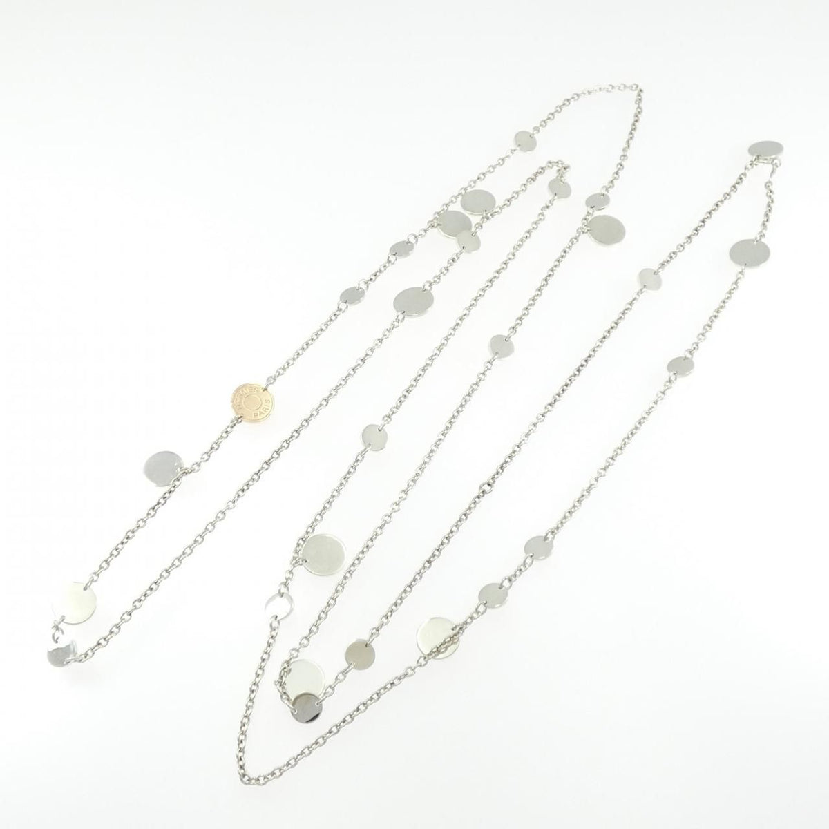 Hermes Ex-Libris Necklace Pink — view 5