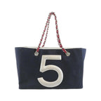 Chanel Bag Handbag Navy — view 2