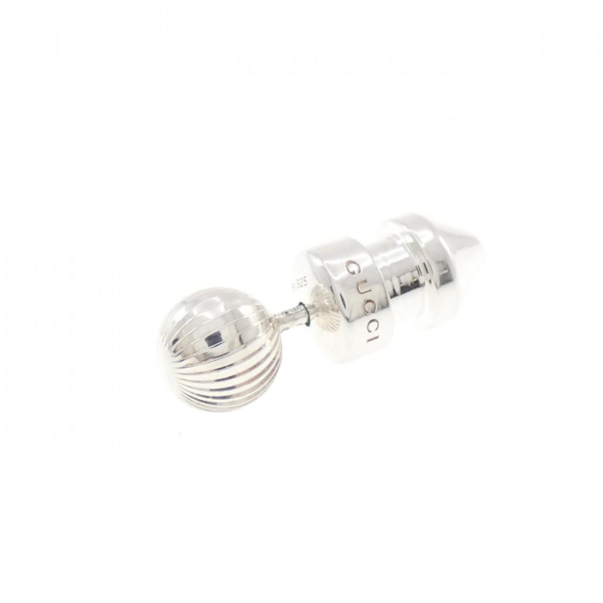 Gucci Square & Round Studs Single Earrings — view 2