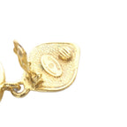 Chanel CC Logo Swing Earrings Gold — view 7