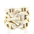 Hermes Ring 56 Chaine D'ancre Enchainee GM Silver