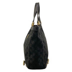 Gucci Tote Abbey GG Pattern Black Leather — view 4
