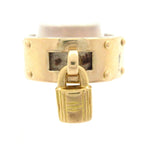 Hermes Ring Kelly Silver Gold