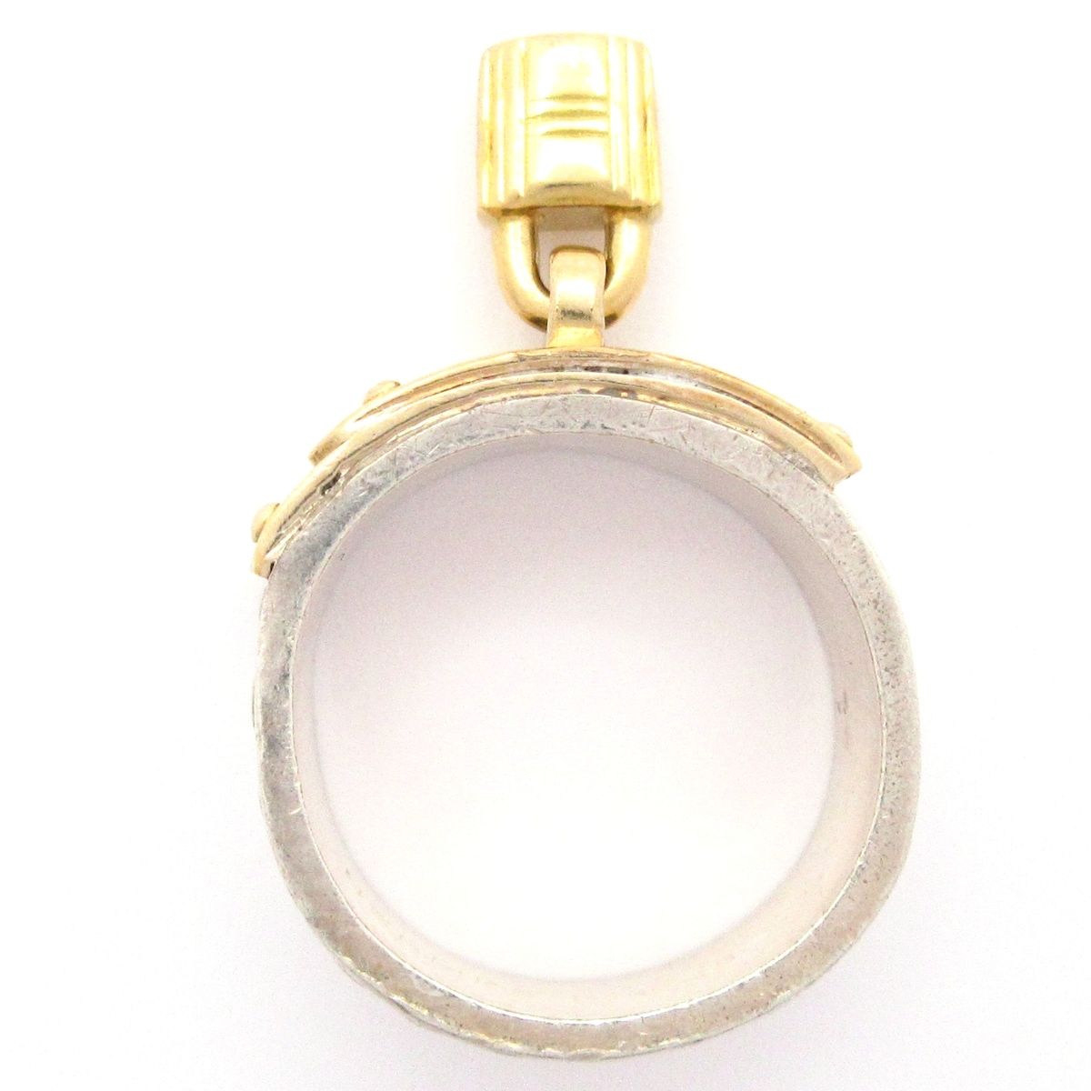 Hermes Ring Kelly Silver Gold — view 4