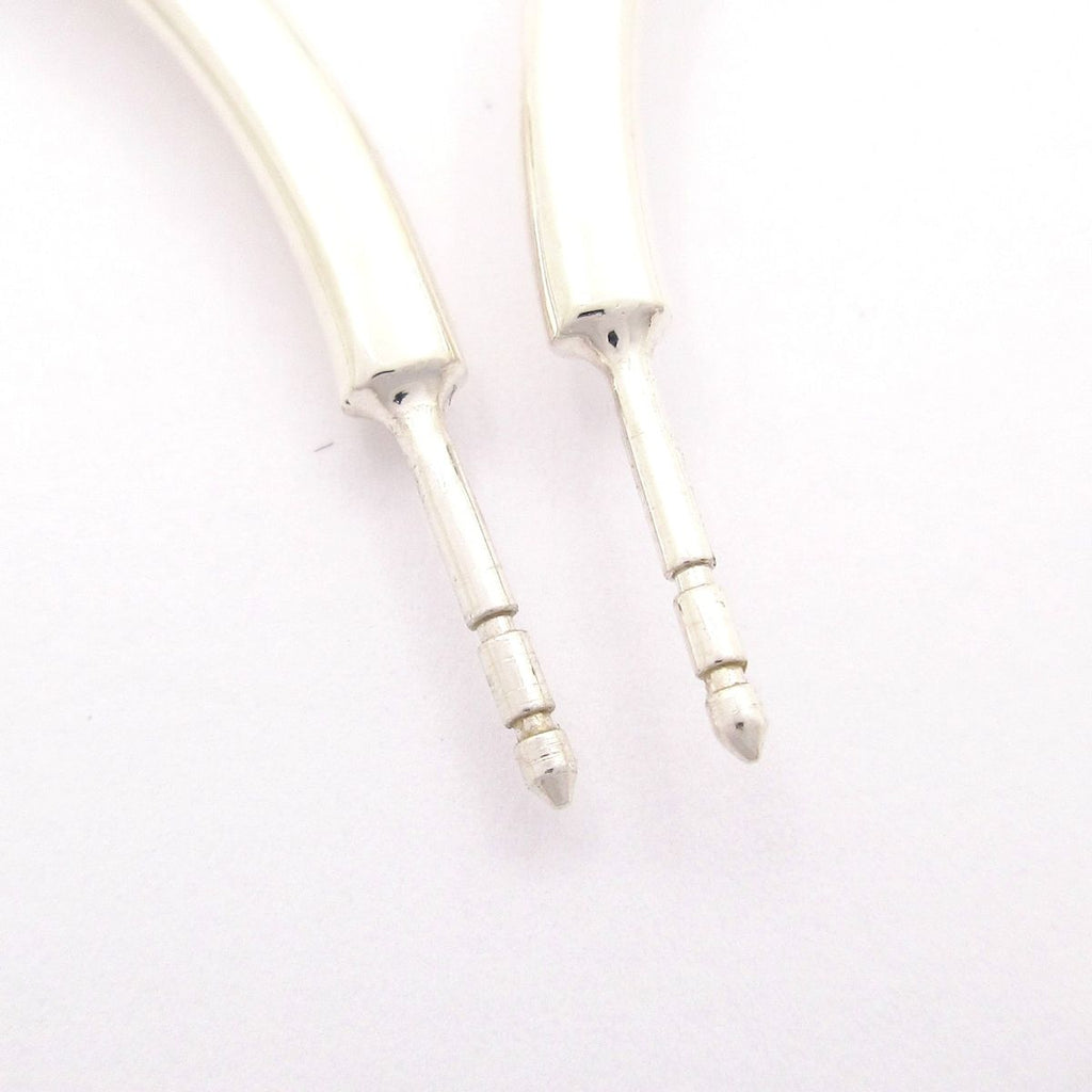 Hermes Earrings Chaine D'ancre Enchainee PM Silver — view 4