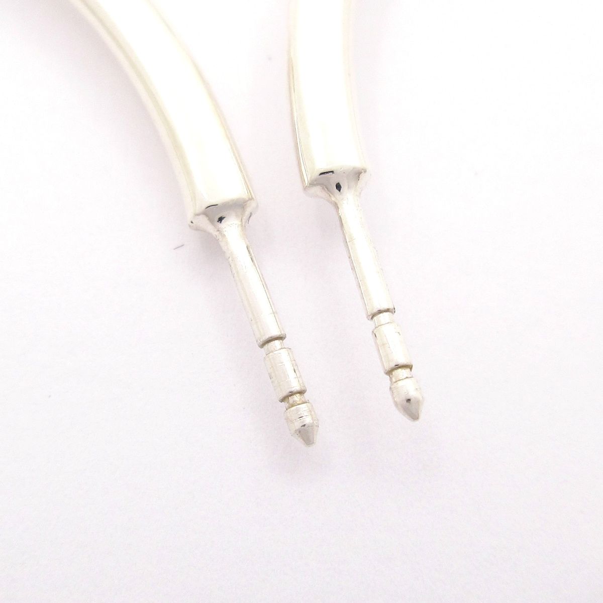 Hermes Earrings Chaine D'ancre Enchainee PM Silver — view 4