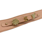 Dior Shoulder Strap Pink Beige Gold Leather — view 5