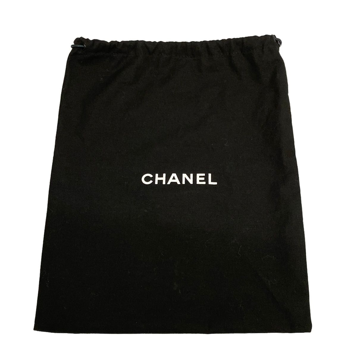 Chanel Scarf Black Gray CC Logo Cashmere Fur Rabbit — view 6