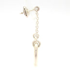 Hermes Earrings Chaine D'ancre Silver — view 2