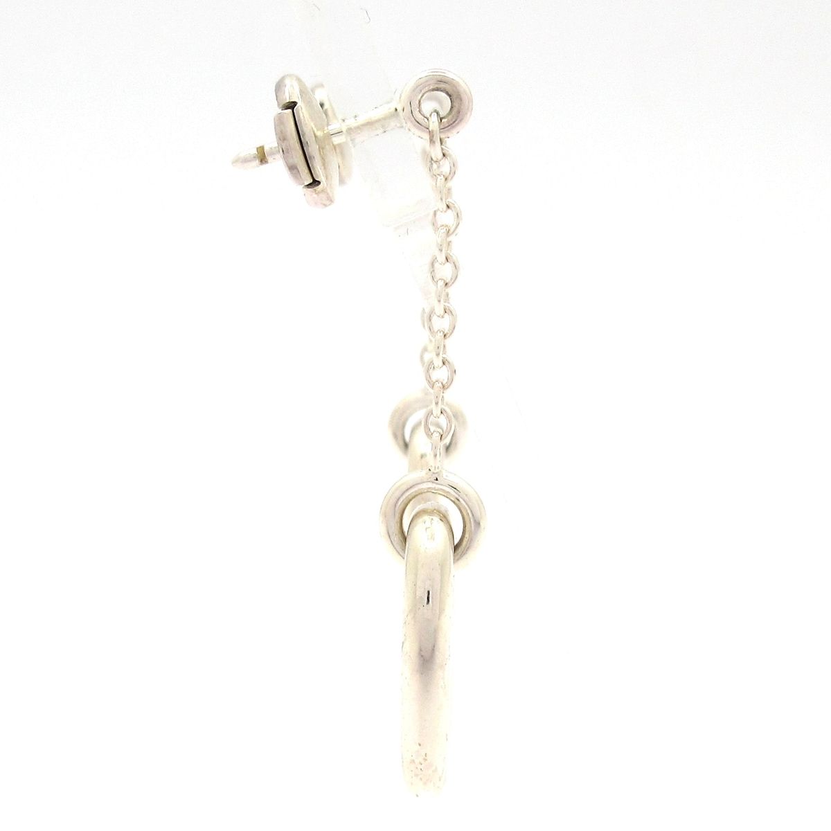 Hermes Earrings Chaine D'ancre Silver — view 2