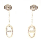 Hermes Earrings Chaine D'ancre Silver — view 3