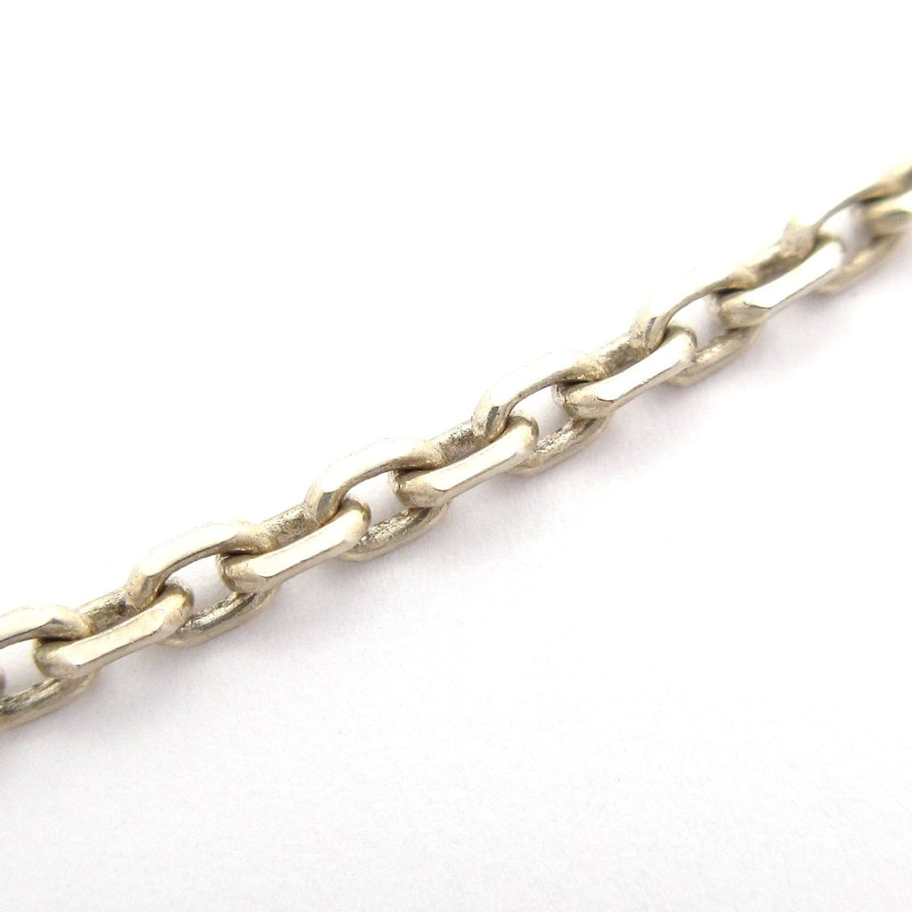 Hermes Necklace Sellier Silver Chain — view 3
