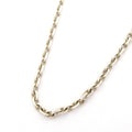 Hermes Necklace Sellier Silver Chain