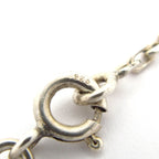 Hermes Necklace Sellier Silver Chain — view 6