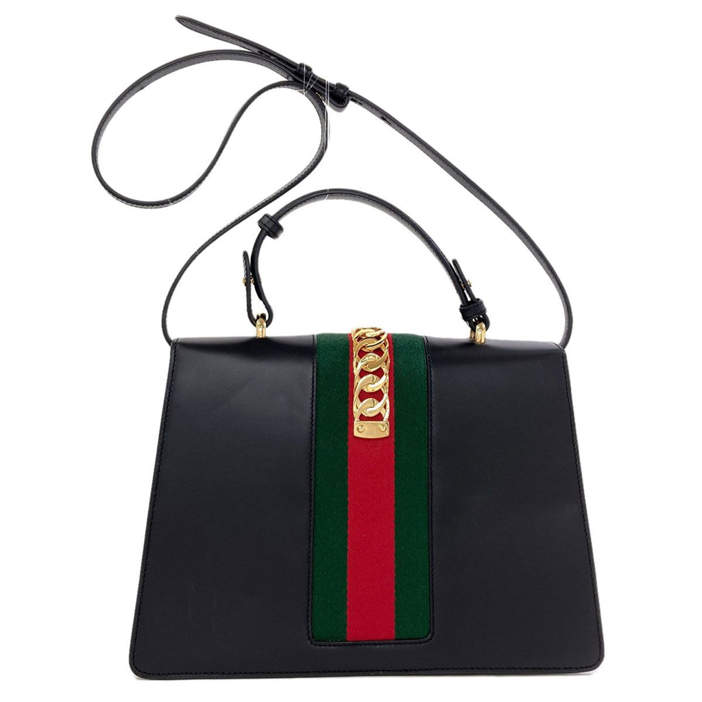 Gucci Sylvie 2-Way Handbag Leather — view 2